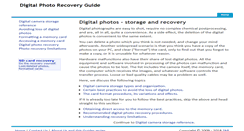 Desktop Screenshot of digital-photo-recovery-guide.com